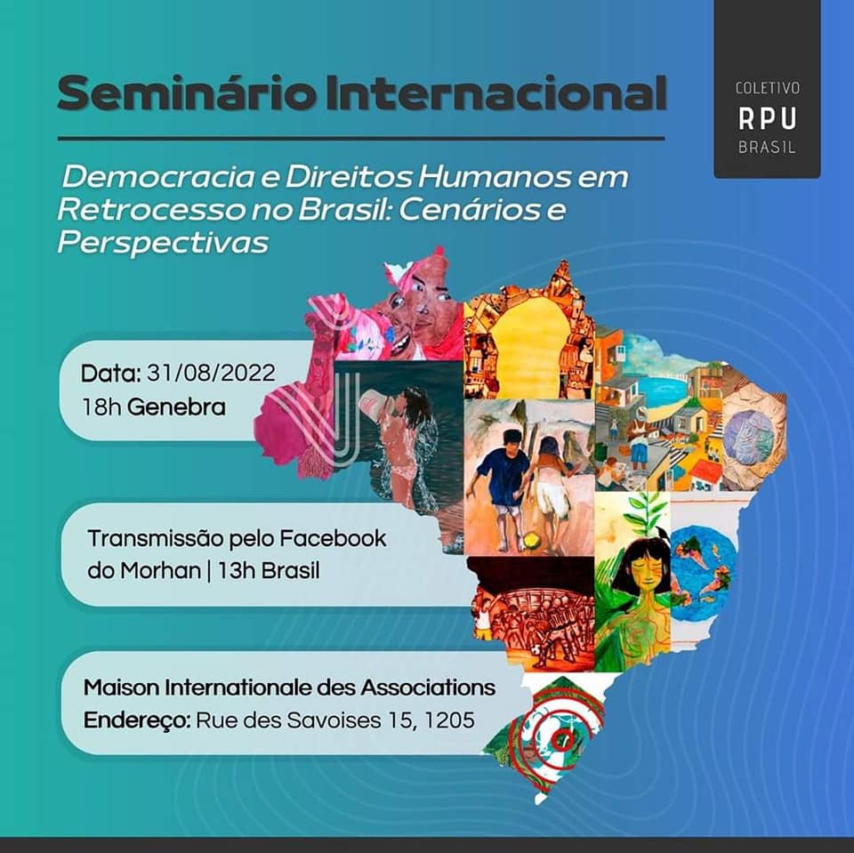 SEMINÁRIO INTERNACIONAL - Democracia e Direitos Humanos em Retrocesso ...